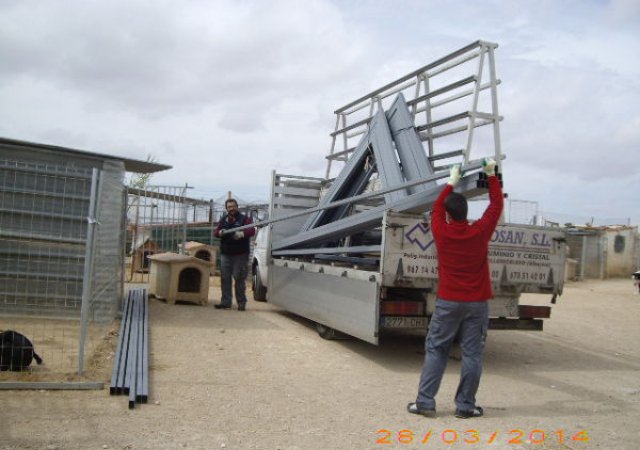 Neue Sonnendächer für Villarrobledo